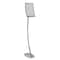 Azar Displays 8.5"W x 11"H Curved Metal Frame Floor Stand. Overall Height: 52" 300886 - alternate 1
